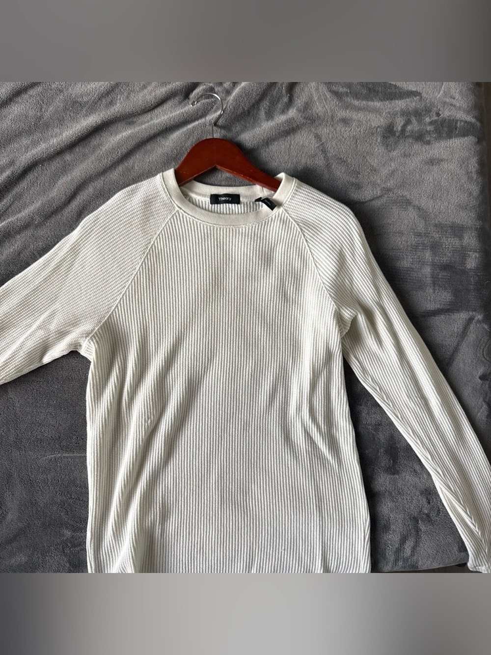 Theory men’s waffle long sleeve
